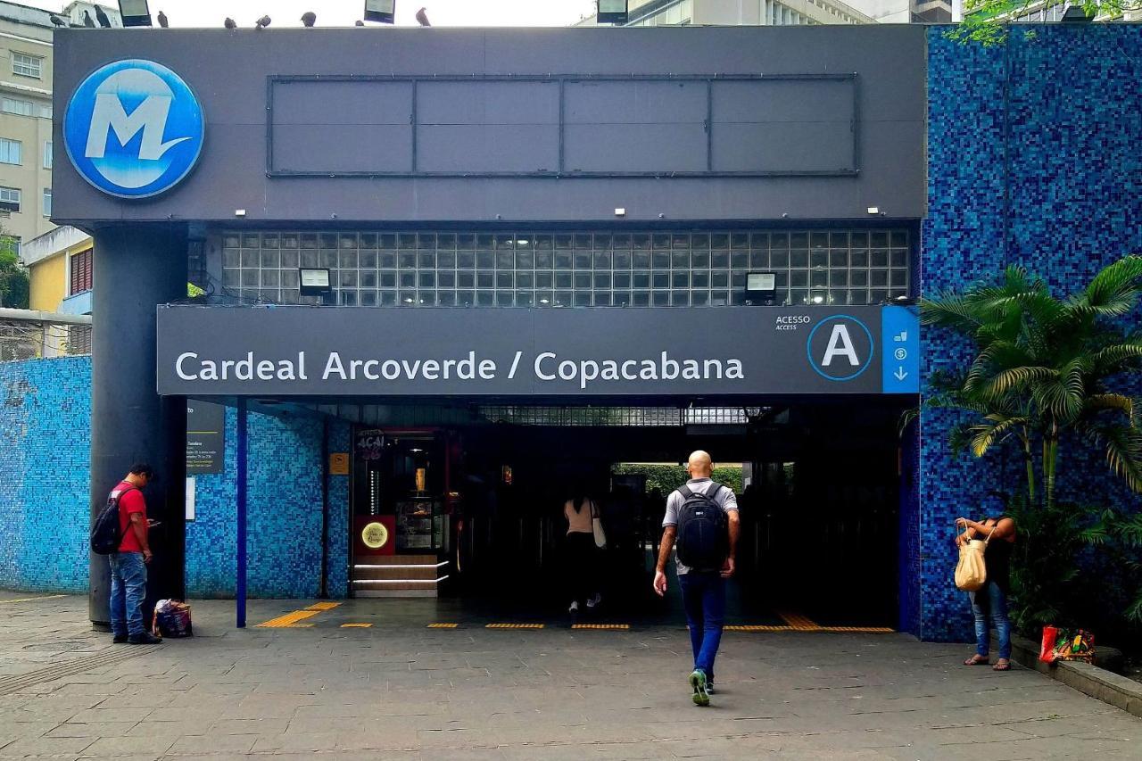 Coração De Copa - Copacabana, Metrô, E Comércio Rio de Janeiro
